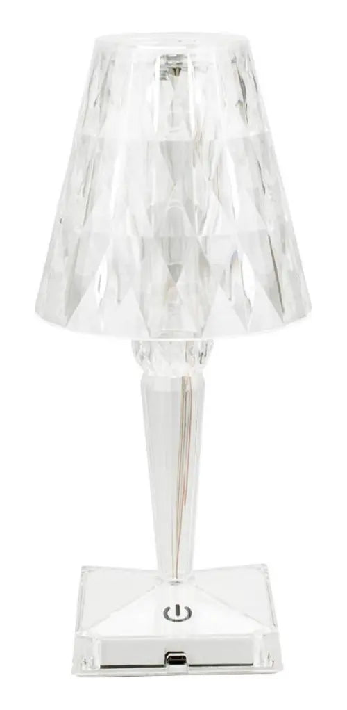 Lampada da tavolo in cristallo