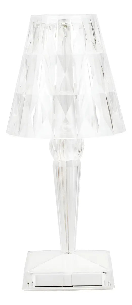 Lampada da tavolo in cristallo