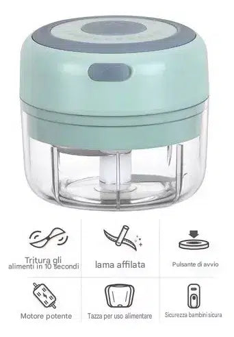 Mini tritatutto per aglio