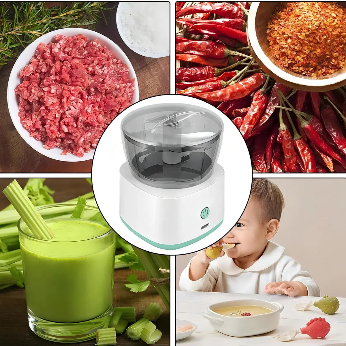 Mini robot da cucina 225 ml